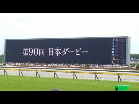 2023年 第90回 日本ダービー ファンファーレ 現地映像