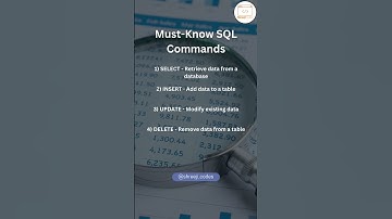 Most important SQL Commands #sql #dataanalytics #sqlcommands #mysql #sqlserver #debug #shreejicodes