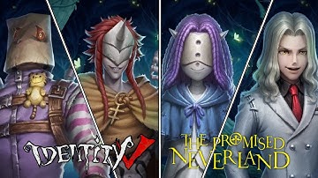 identity v x Promised Neverland Crossover Part 2 Costume Show Presentation