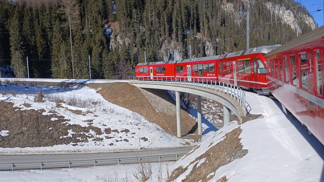 RhB von Ilanz nach Arosa und Zurück