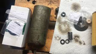 E Type Jaguar XKE oil change 1969 Jaguar E Type Oil Change Vintage Jaguar Diy Service