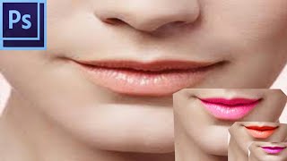 photoshop tutorial_How to lip colour change in photoshop_2020 screenshot 4