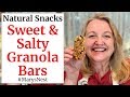 Homemade Granola Bars - Easy One Bowl Recipe