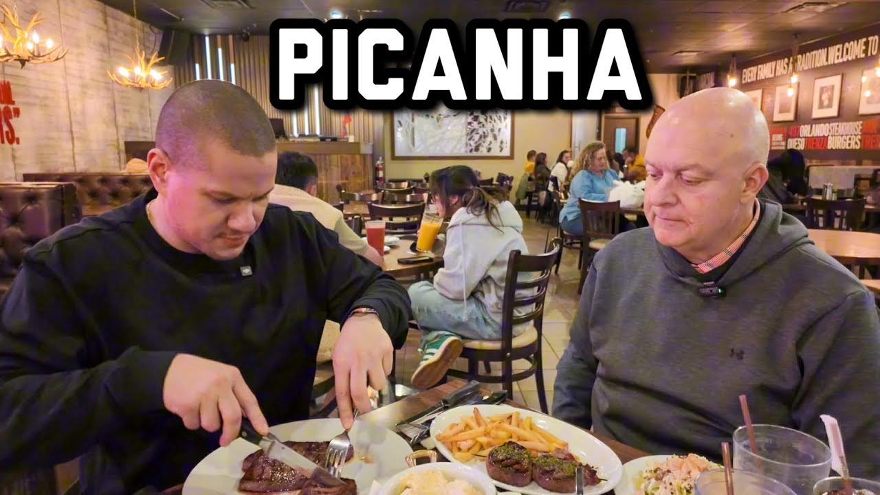 Португальский ужин в ресторане Da Silva Steakhouse в Орландо, Флорида.