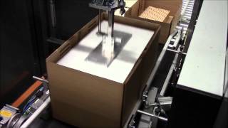 JOMET - Automatic wedge inserter into randomly filled boxes