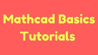 Entering and Evaluating an Equation | Mathcad Tutorial