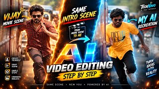 Recreated Vijay’s Movie Scene Using AI 🔥 | AI Video Editing Tamil | Trending Master Jd Entry screenshot 5