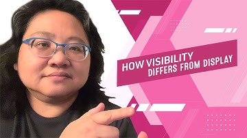 Coding for Beginners: CSS Basics #11— How is Visibility Different from Display?