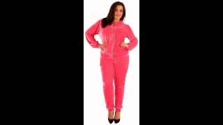 Ladies Plus Size Soft Sports Wear Track Suits screenshot 4