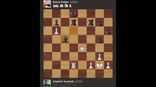 Vladimir Kramnik vs Susan Polgar • Monte Carlo  Monaco, 1994