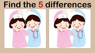 Look and Find 5 Differences No201 Treatment | Spot the difference | How Good Is Your Eyes | Images