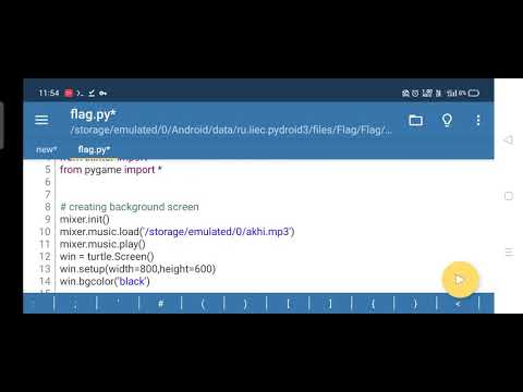 python republic code animation || python code republic day