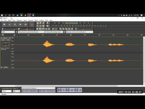 ECC3403 Assignment 1 : Audio Recording