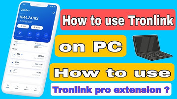 How to use tronlink pro on pc/laptop/desktop ? How to add tronlink pro extension on pc?(2022)(Hindi)