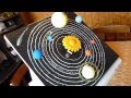 Maqueta Sistema Solar giratorio