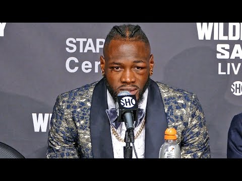 Deontay Wilder POST FIGHT PRESS CONFERENCE vs. Tyson Fury