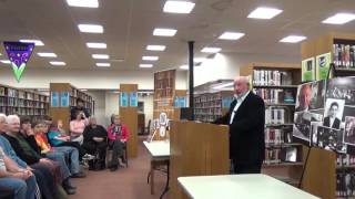 Milton Kleinberg speaks in Norfolk NE