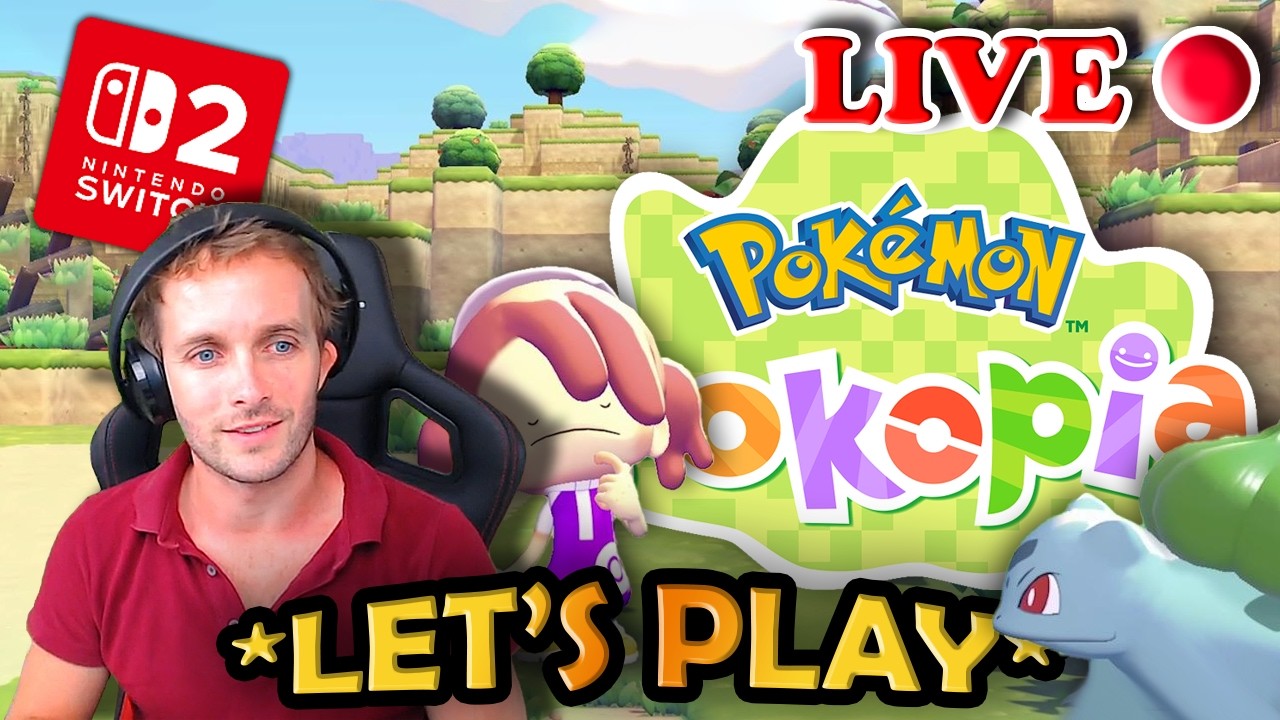 🔴 DÉCOUVERTE de POKOPIA ! 😍 Le Nouveau Jeu Pokémon ULTRA CHILL (Let's Play #1) ✨