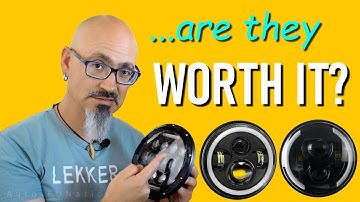 7" LED Headlights FULL Test