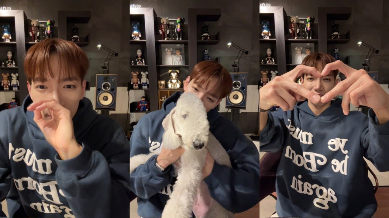 [240318] 밍스타그램 라방 Full (콘서트 연습, 형바라기 덴버🐩, 밍디) - YouTube