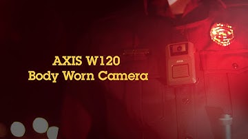 AXIS W120 Body Worn Camera: For live streaming and tracking – your way