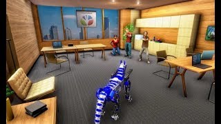 ►  Police Dog Robot Cop Police Dog Games (Game Kraft Studios) Android Gameplay screenshot 4