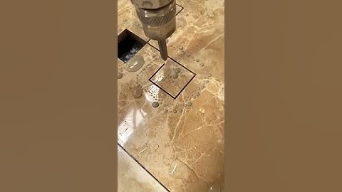 Stone cutting pattern processing  Good tools and machinery make work easy