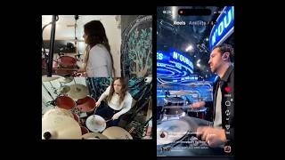 Crash test for the live stream on drums #3
