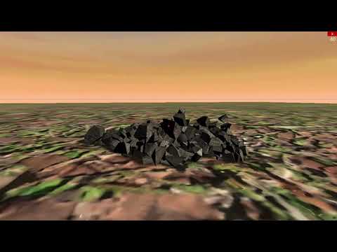 Ursina Engine Python 3D Tower Defense Object Breaking Showcase
