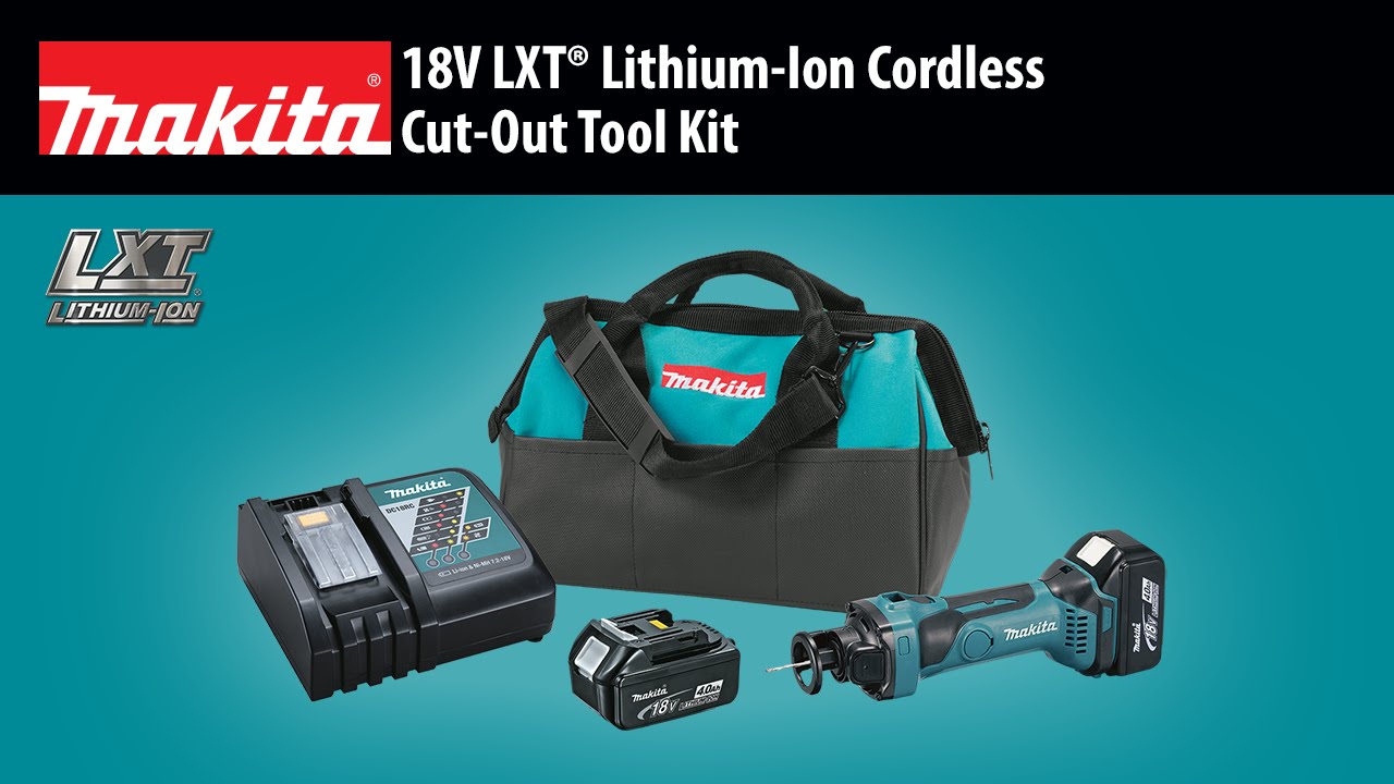 Makita XOC01Z LXT 18V Lithium‑Ion Cordless Cut‑Out Tool, Bare Tool| 