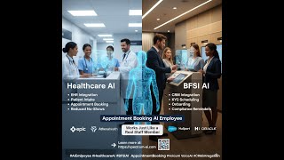 Appointment Booking AI Employee | Healthcare & BFSI Demo