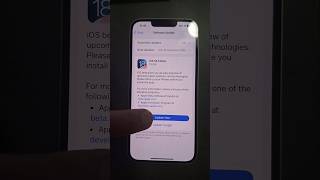 iPhone | Turn on software beta updates after you become an Apple Developer to receive beta updates