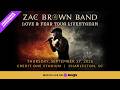 Zac Brown Band 9/17/26 Charleston, SC