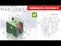 ⚡ Solidworks Tutorial For Beginners - Exercise 4
