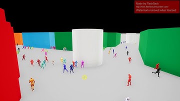 Crowd Simulation Video