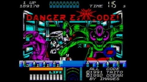 Space Gun 128k (2020 Kempston Mouse Edition) Walkthrough (RF recording), ZX Spectrum