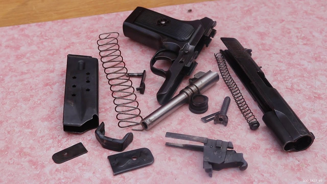 CLEANING a SPACIAL 30 BORE Pistol GUN CLEANING YouTube