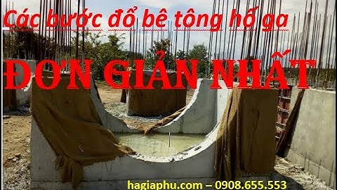 Sản Xuất Đế hố ga bê tông