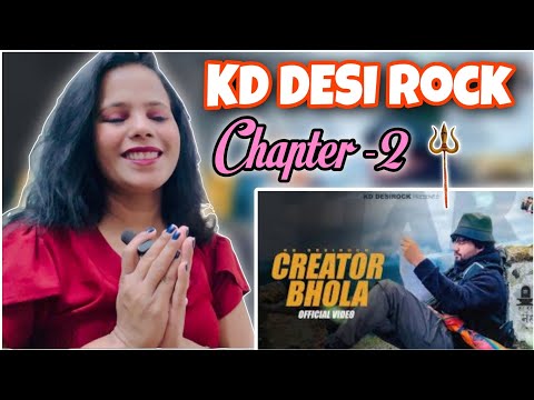 KD DESIROCK -CREATOR BHOLA | Ghanu Music | New Haryanvi  | Reaction | @reactionwithkhushi #reaction