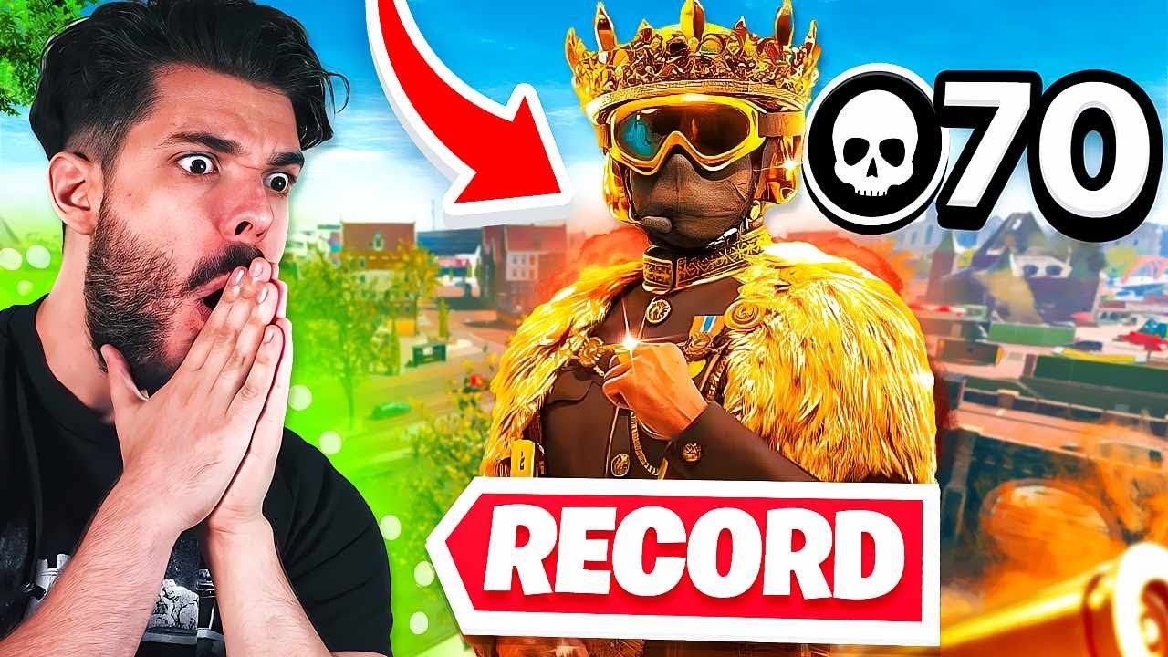 70 KILLS EN SOLO , JE RÉAGIS AU NOUVEAU WORLD RECORD SUR WARZONE VONDEL ...