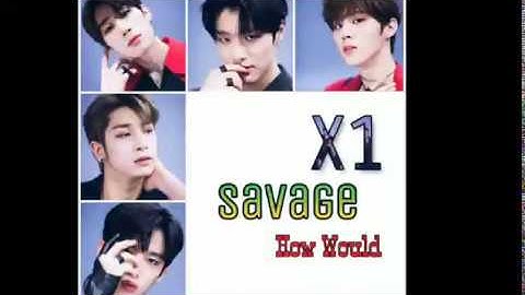 How would X1 Sing Savage - ACE ( Hyung Line. Vers )