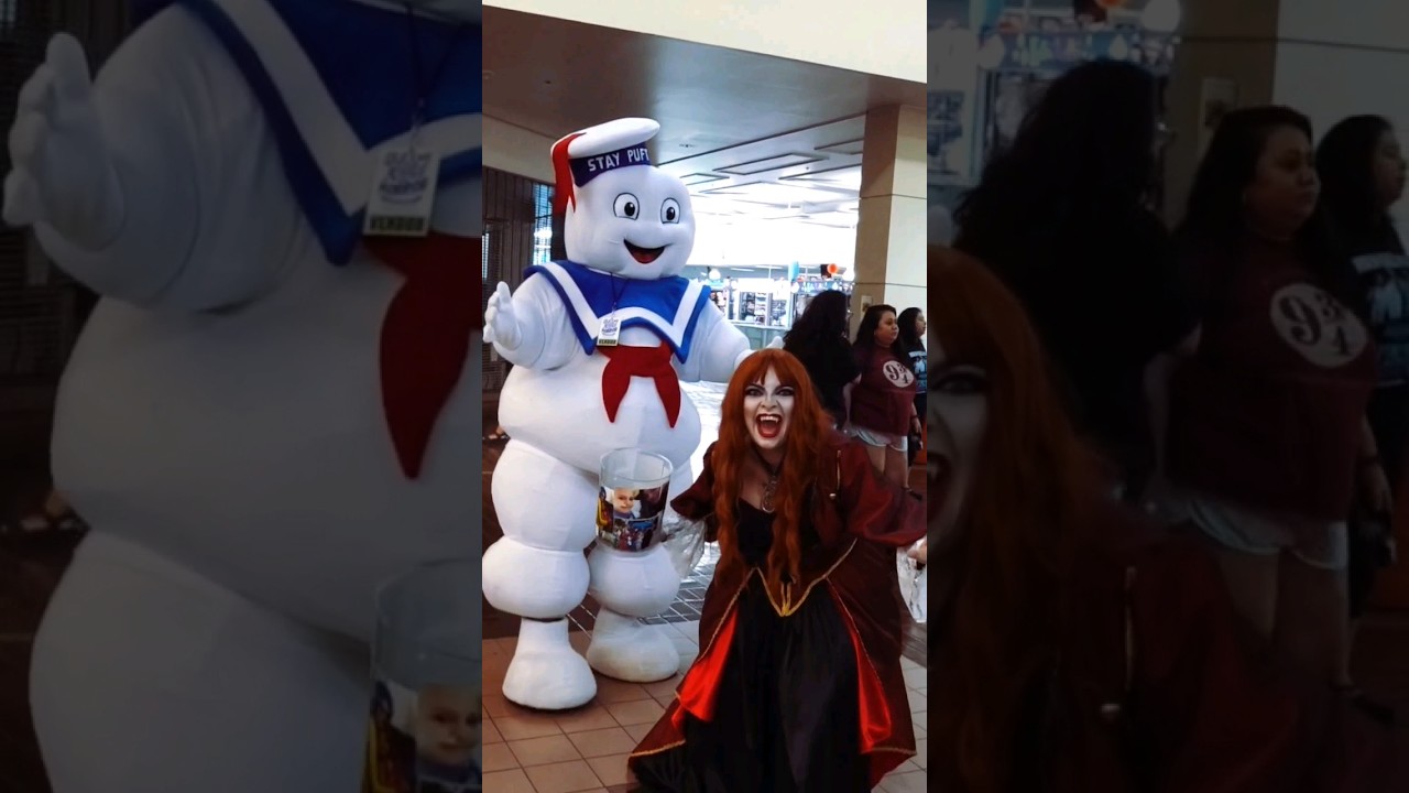 Stay Puft Marshmallow Man is Gettin' Jiggy Wit It! #shorts