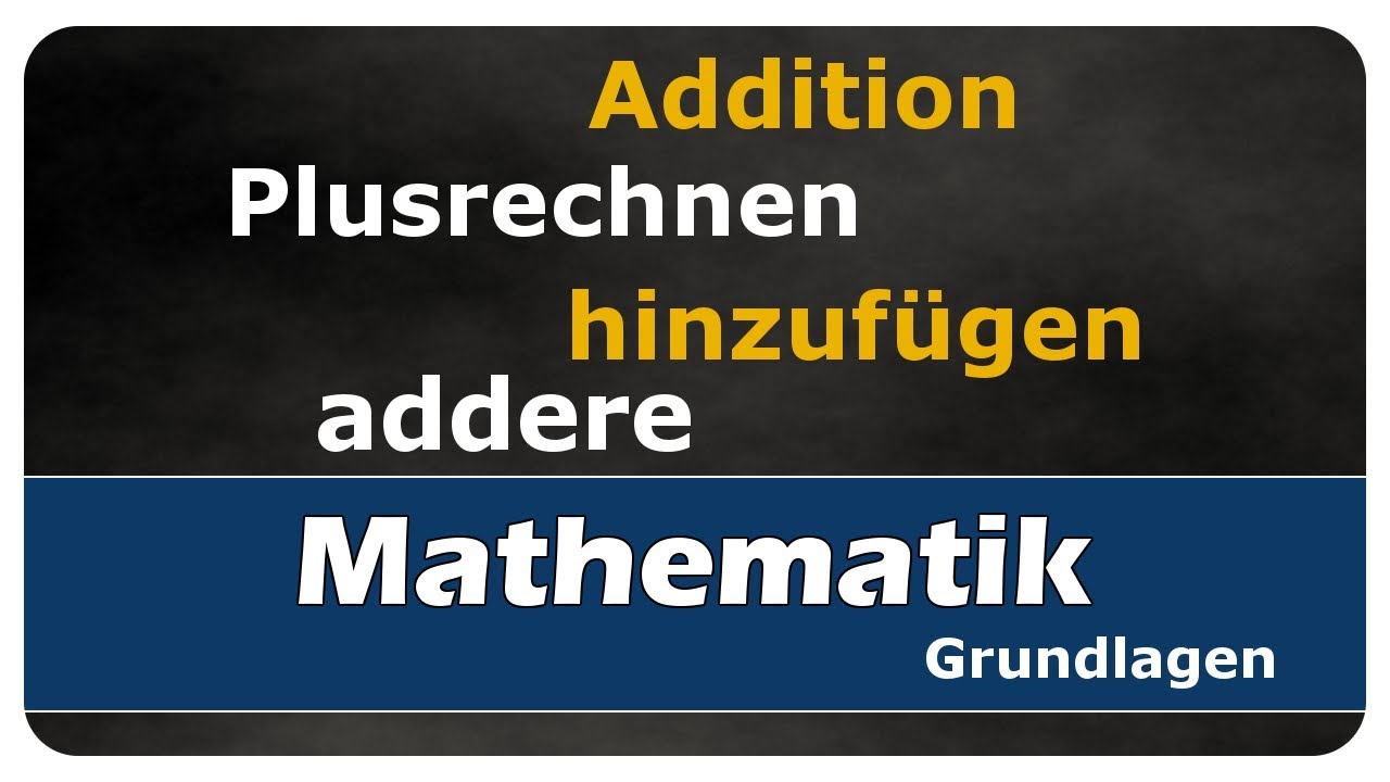 Vorschaubild zum Lernvideo "Let's Learn Addieren / Plusrechnen"