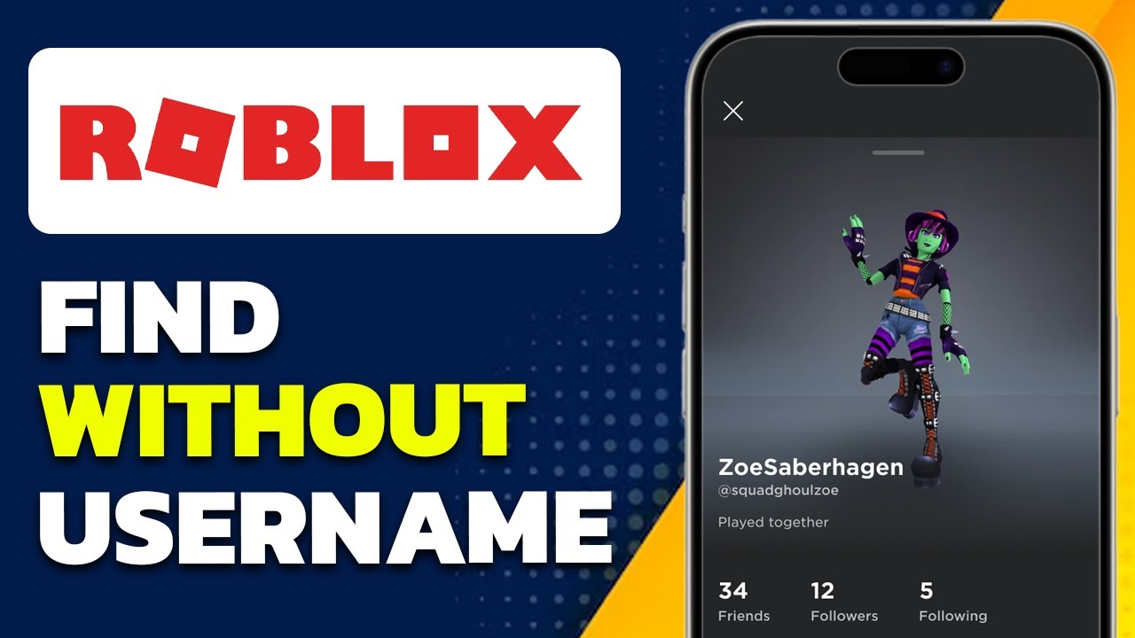 How To Find Someone On Roblox Without Their Username On Mobile YouTube 