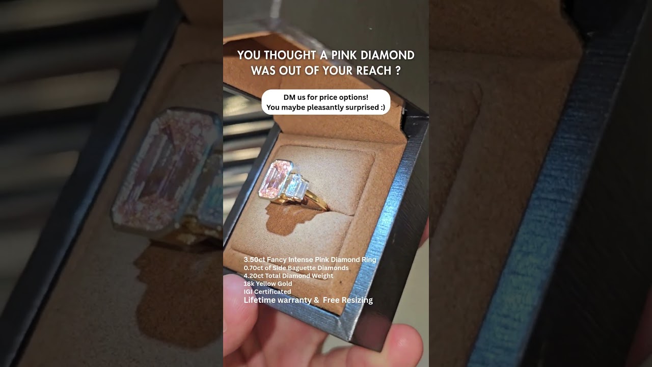 LGD - Pink Diamond Ring