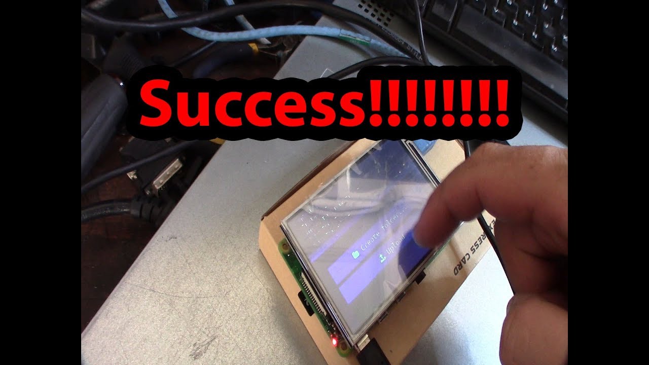 Octoprint Raspberry Pi 4 3.5 touchscreen configuration Raspbian Buster