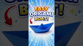 Easy Origami Boat ⛵ | Paper Boat | Simple Boat