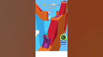 Stair Run NEW UPDATE GAMEPLAY  ALL LEVELS! NEW GAME  Shorts (Android, iOS) # 4