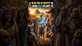 😨 Blue Takis Khate Hi Sabki Jeebh Neeli Ho Gayi! | Ancient Egypt Story 💀🔥 #skeleton #ai #blue