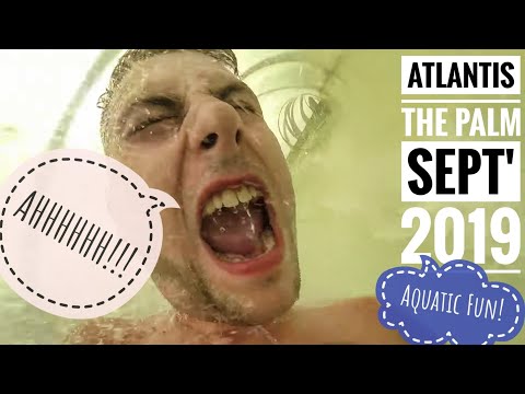AQUATIC FUN at Atlantis, The Palm Dubai! | Aquaventure, Aquatrek & Ossiano Vlog Sept' 2019